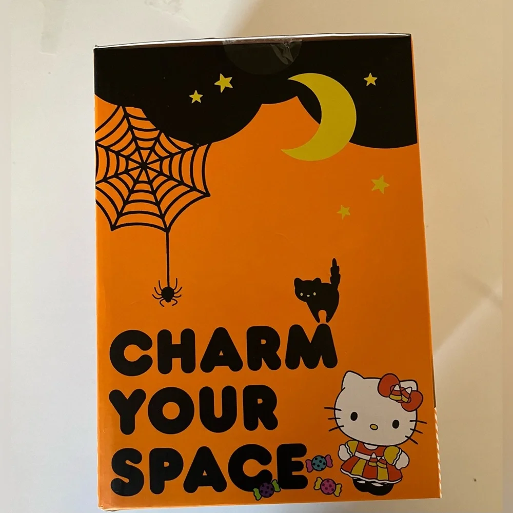 New Hello Kitty Halloween Pumpkin LED Aroma Fan Multicolor lighting Rechargeable